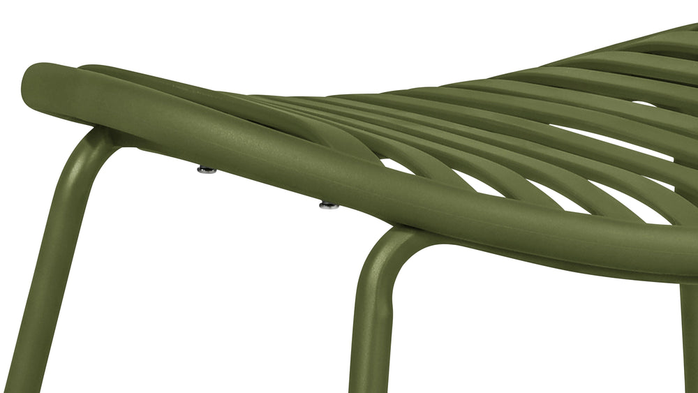 Golden Hour Otomanas para exterior (Juego de 2), Matcha