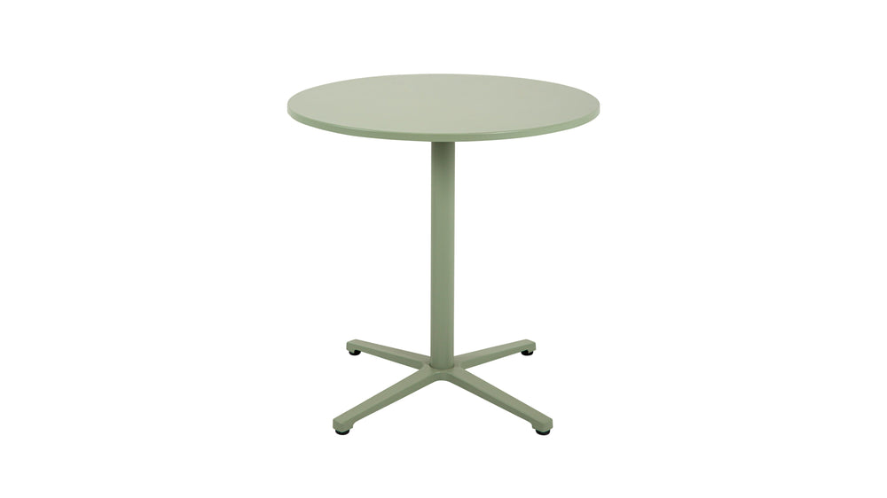 Mesa bistró Al Fresco para exterior, verde salvia