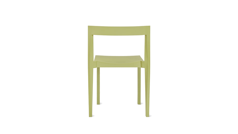 Silla de comedor de exterior Open Air (juego de dos), arce