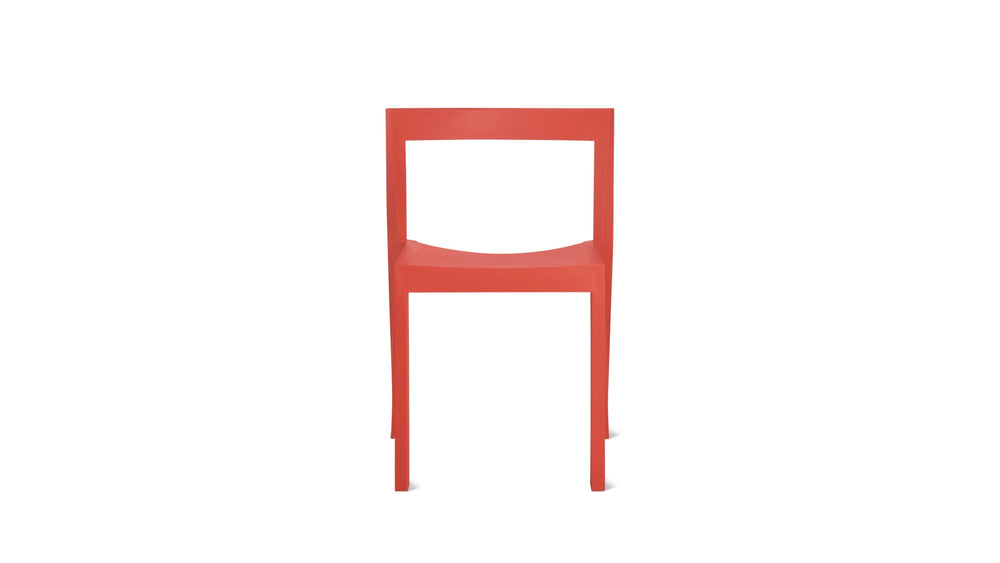 Silla de comedor de exterior Open Air (juego de dos), arce