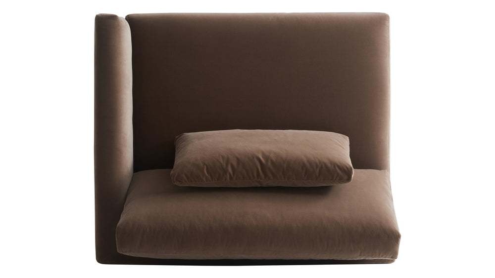 Wind Down Sillón con brazo derecho, beige