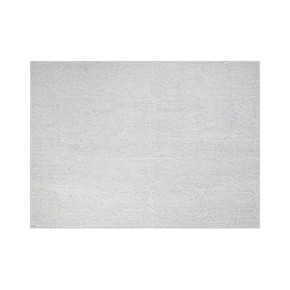 Alfombra Rocky Road, 9x12, Blanco Hielo