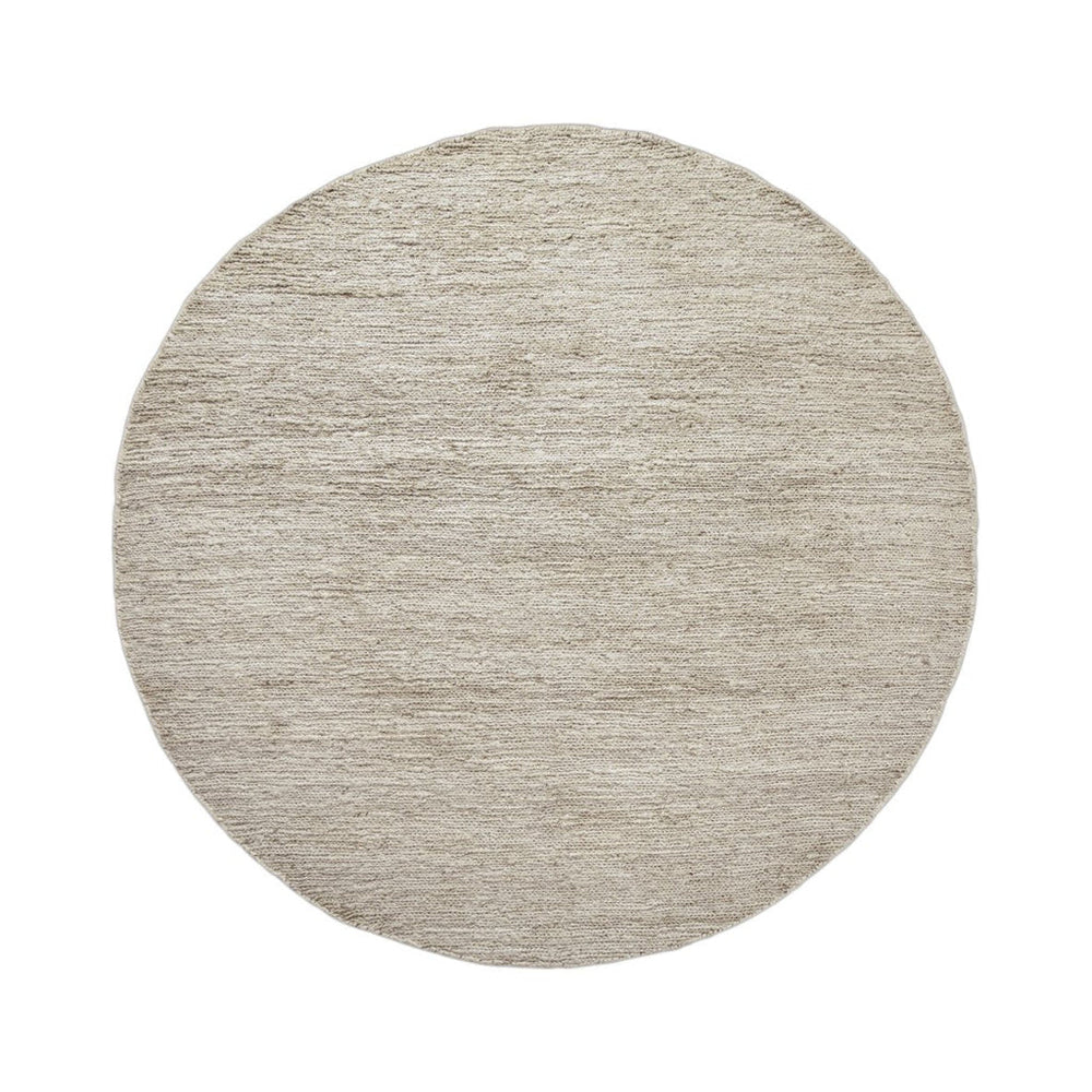 Alfombra redonda West Coast, 7x7, Vainilla