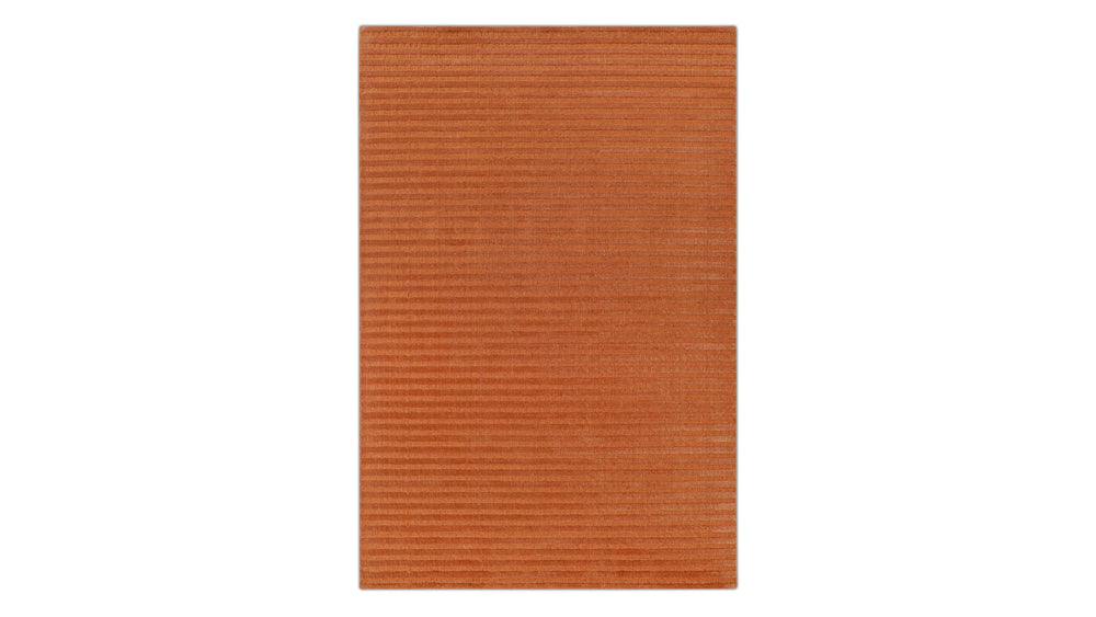Alfombra Horizon, 5x8, terracota