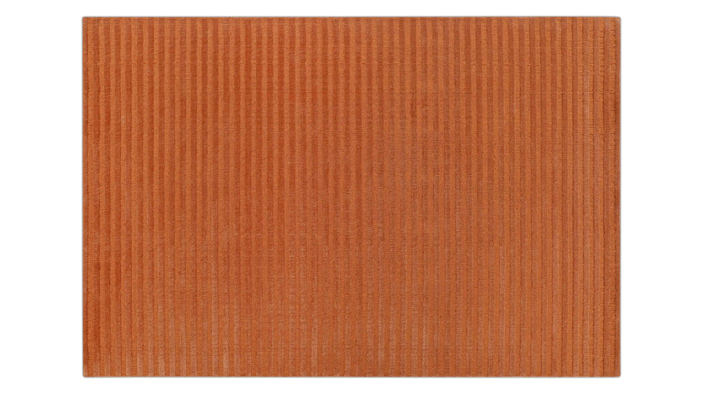 Alfombra Horizon, 5x8, terracota