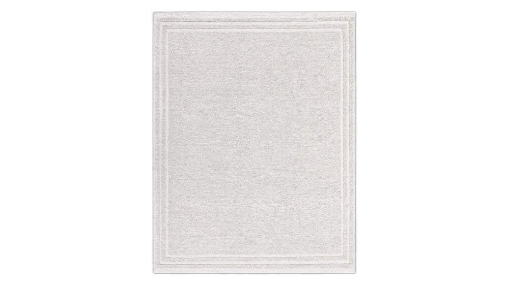 Alfombra Shaughnessy, 8X10, gris niebla