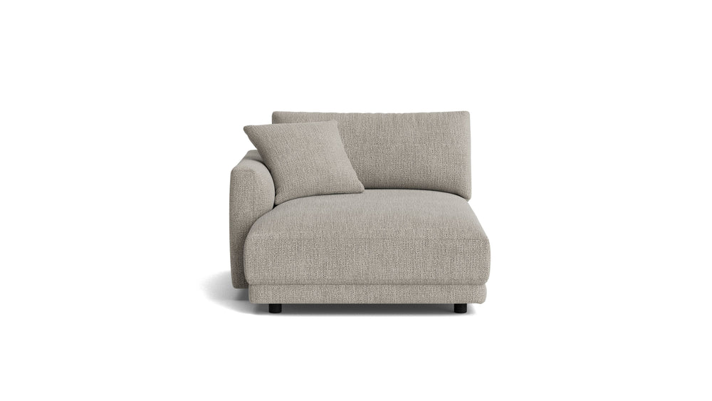 Soft Spot Chaise con brazo izquierdo, avena