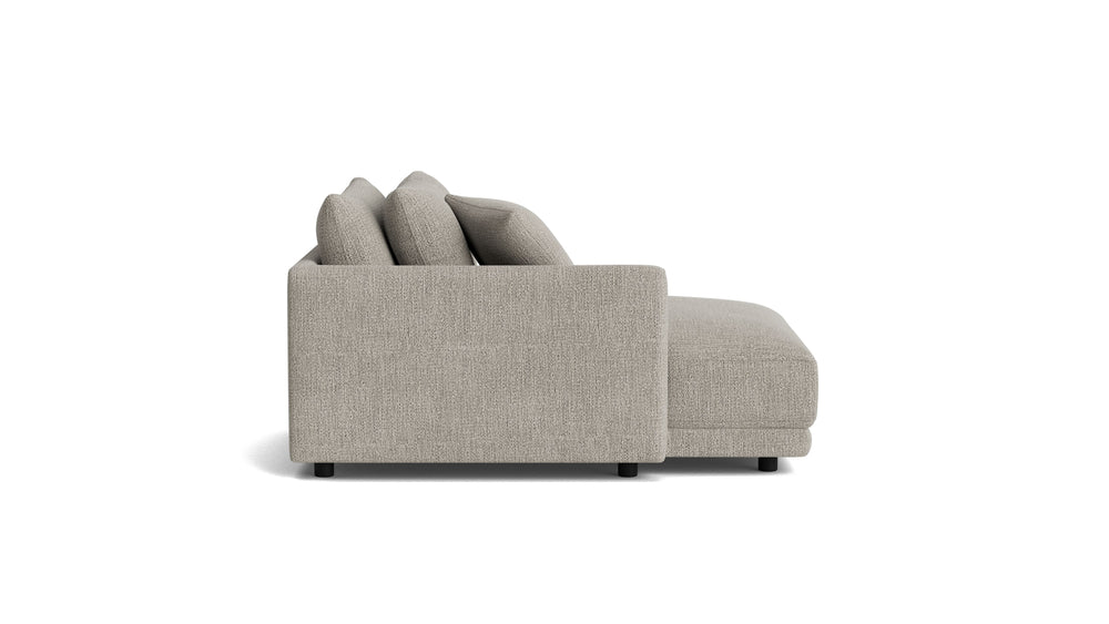 Soft Spot Chaise con brazo izquierdo, avena