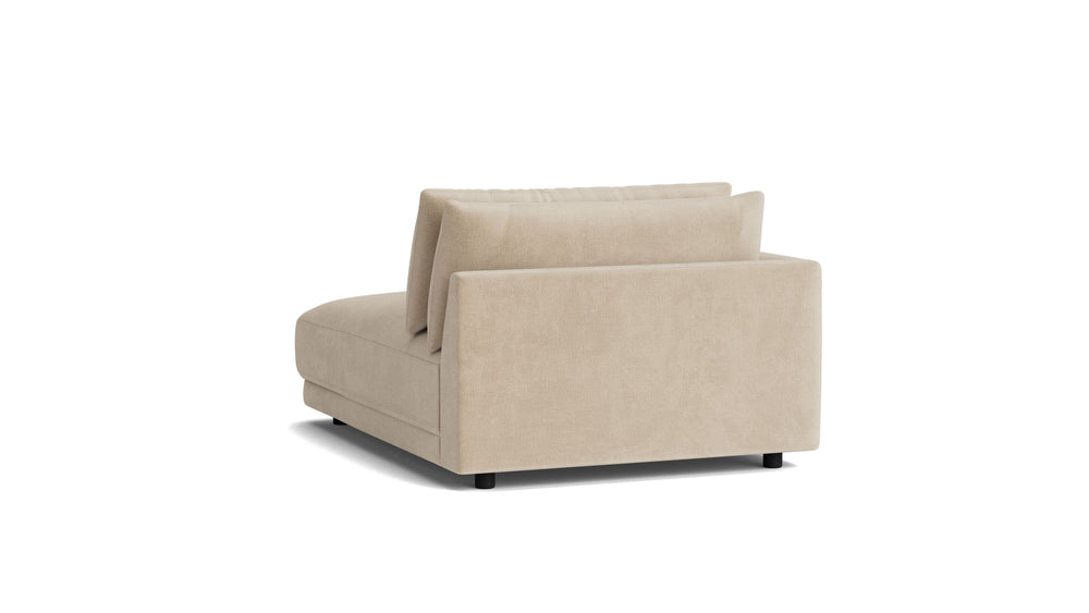 Soft Spot Chaise con brazo izquierdo, avena