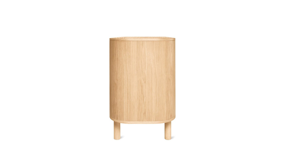 Aparador Showcase, roble blanco