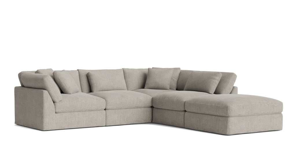 Get Together™ seccional modular de 5 piezas, grande, Cove