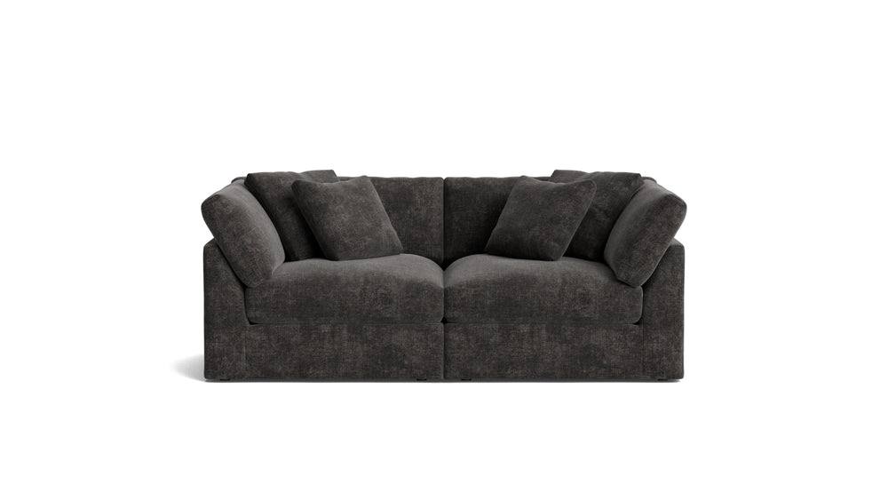 Get Together™ Sofá modular de 2 piezas, grande, Trufa