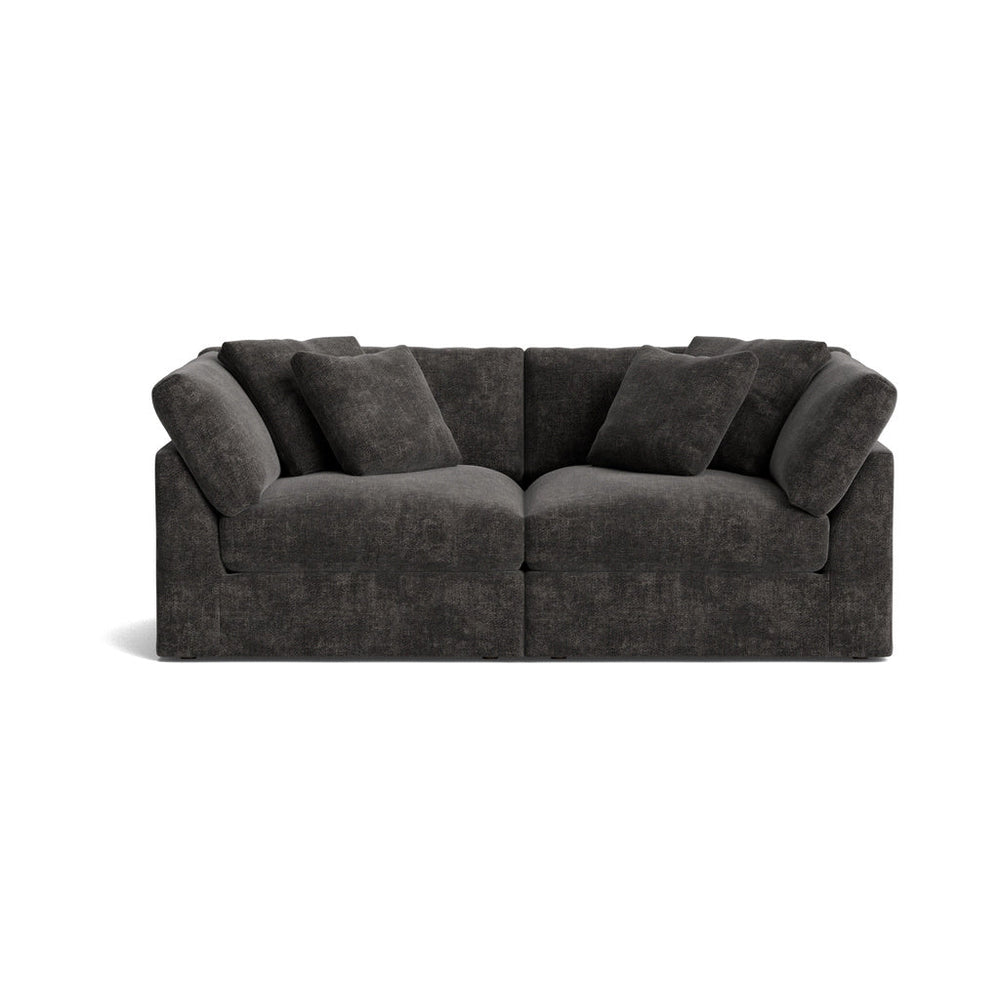 Get Together™ Sofá modular de 2 piezas, grande, Trufa