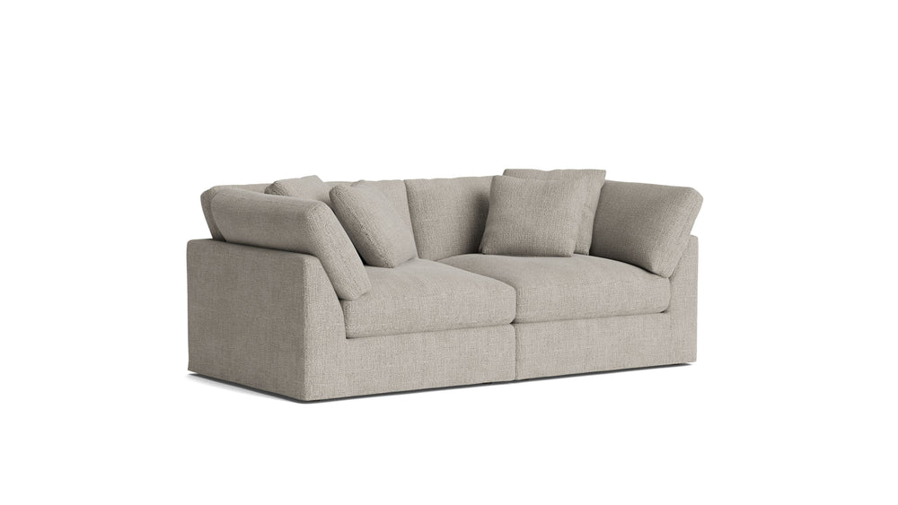Sofá modular Get Together™ de 2 piezas, grande, color avena