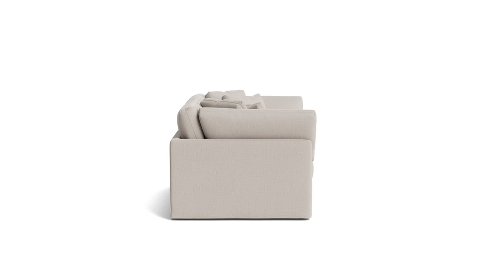 Get Together™ sofá modular de 2 piezas, grande, arcilla