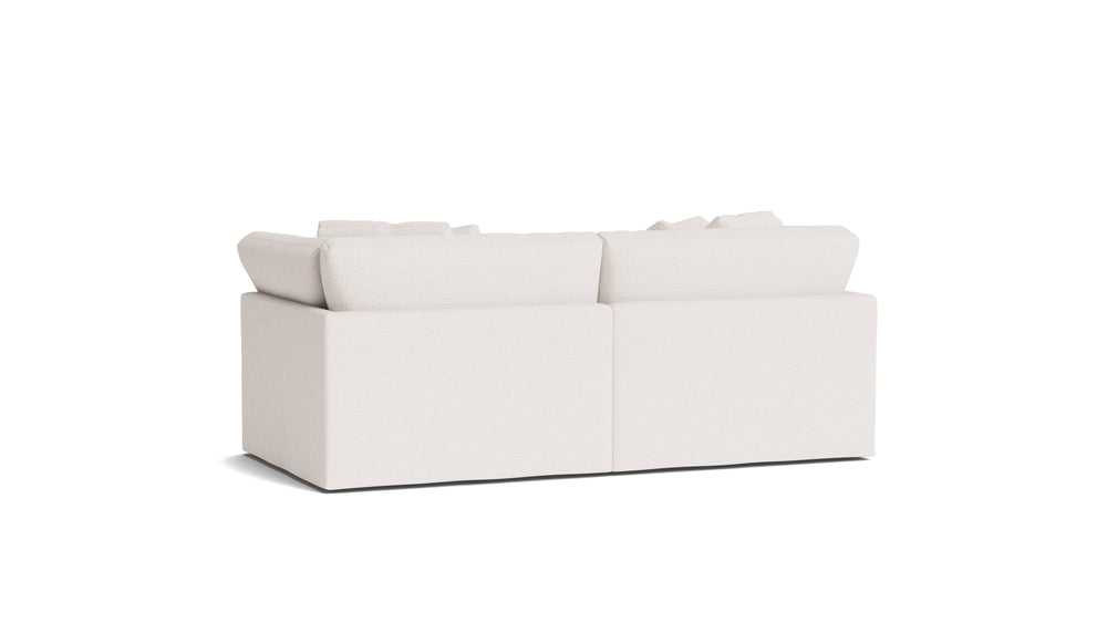Get Together™ Sofá modular de 2 piezas, grande, Nomad Snow