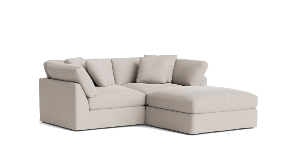 Get Together™ Seccional modular de 3 piezas, grande, color arcilla