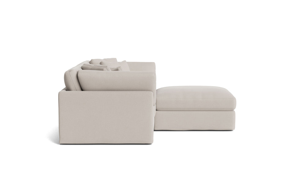 Get Together™ Seccional modular de 3 piezas, grande, color arcilla