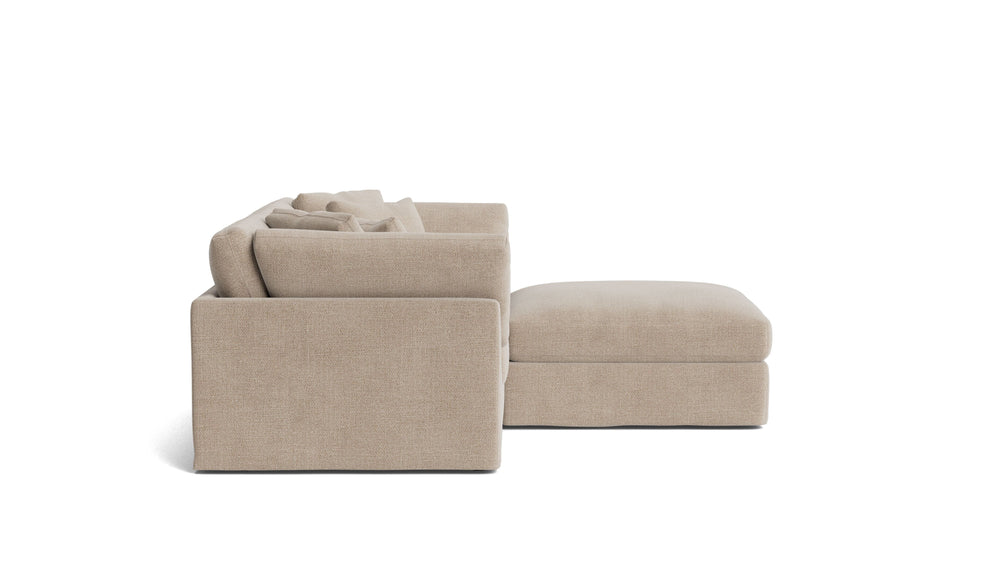 Get Together™ seccional modular de 3 piezas, grande, champán