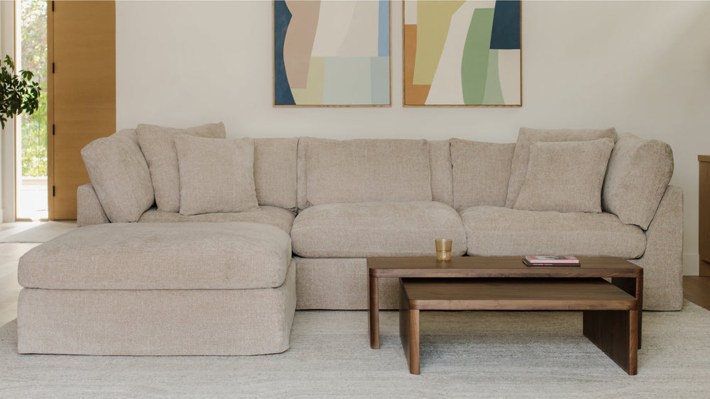 Get Together™ Seccional modular de 4 piezas, Grande, Cove