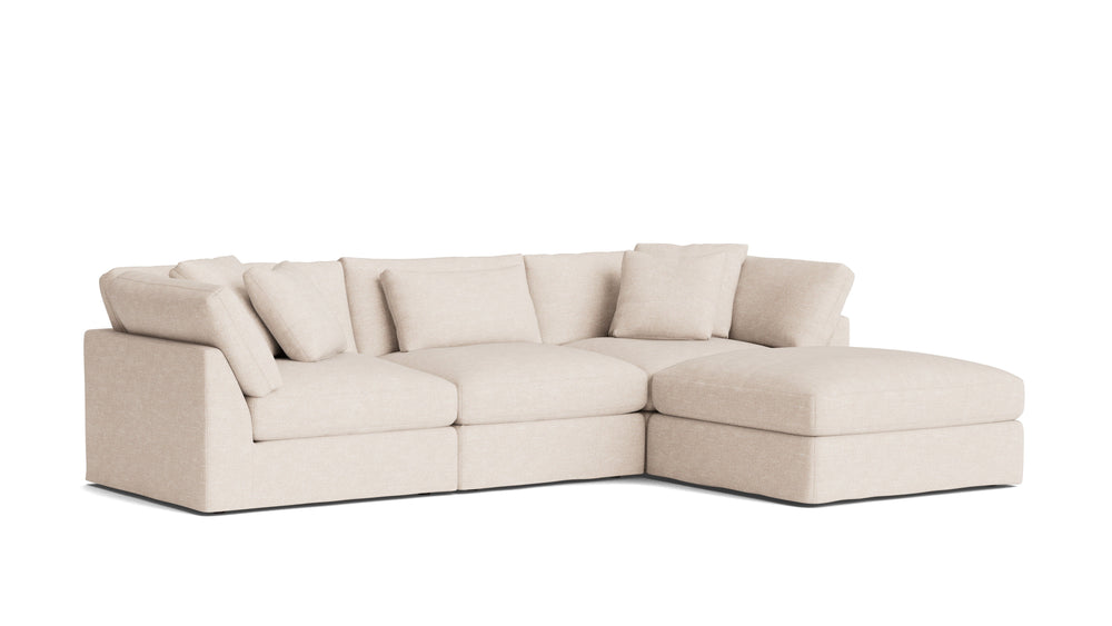 Get Together™ Seccional modular de 4 piezas, Grande, Sunbeam