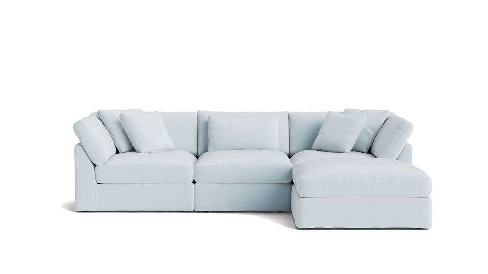Get Together™ Seccional modular de 4 piezas, Grande, Cove