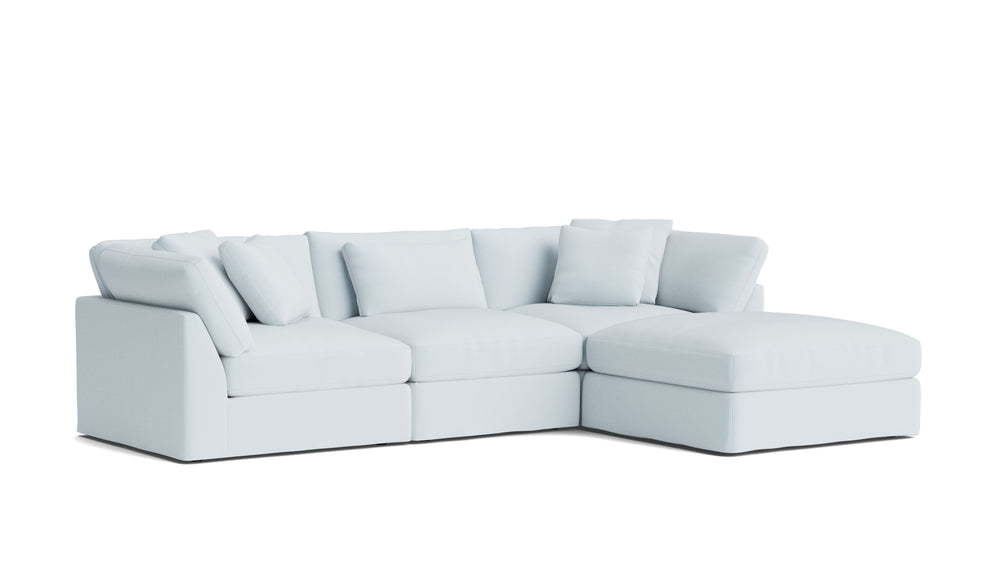 Get Together™ Seccional modular de 4 piezas, Grande, Cove