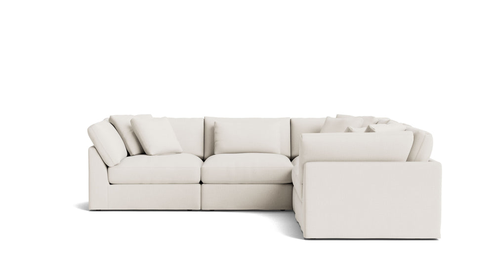 Get Together™ Seccional modular cerrado de 5 piezas, grande, Cove