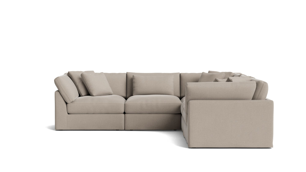 Get Together™ Seccional modular cerrado de 5 piezas, grande, Cove
