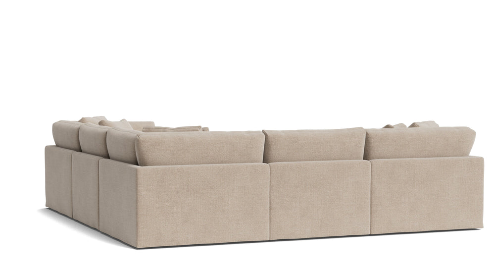Get Together™ Seccional modular cerrado de 5 piezas, grande, Cove