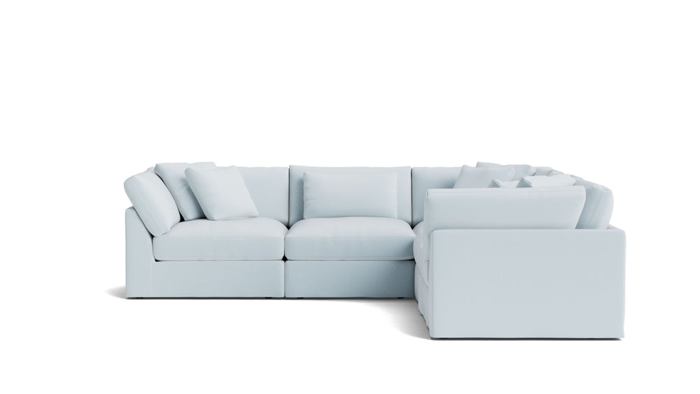 Get Together™ Seccional modular cerrado de 5 piezas, grande, Cove