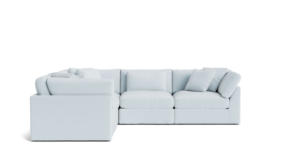 Get Together™ Seccional modular cerrado de 5 piezas, grande, Cove
