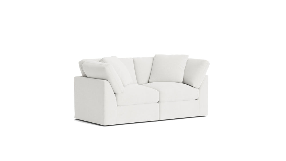 Sofá modular Get Together™ de 2 piezas, estándar, Sal Marina