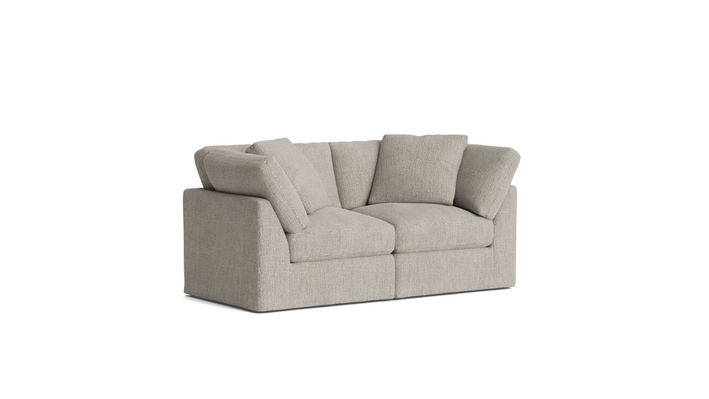 Get Together™ Sofá modular de 2 piezas, estándar, avena