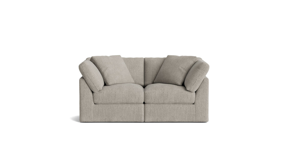 Get Together™ Sofá modular de 2 piezas, estándar, avena