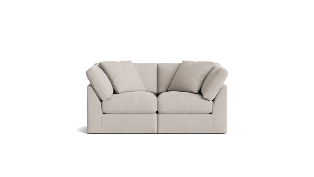 Get Together™ Sofá modular de 2 piezas, estándar, arcilla