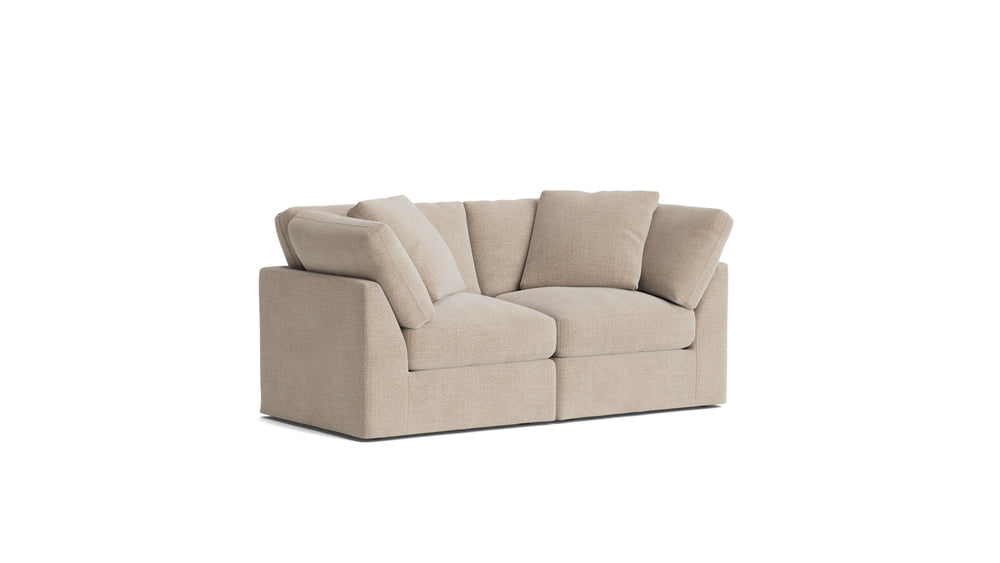 Sofá modular Get Together™ de 2 piezas, estándar, champán