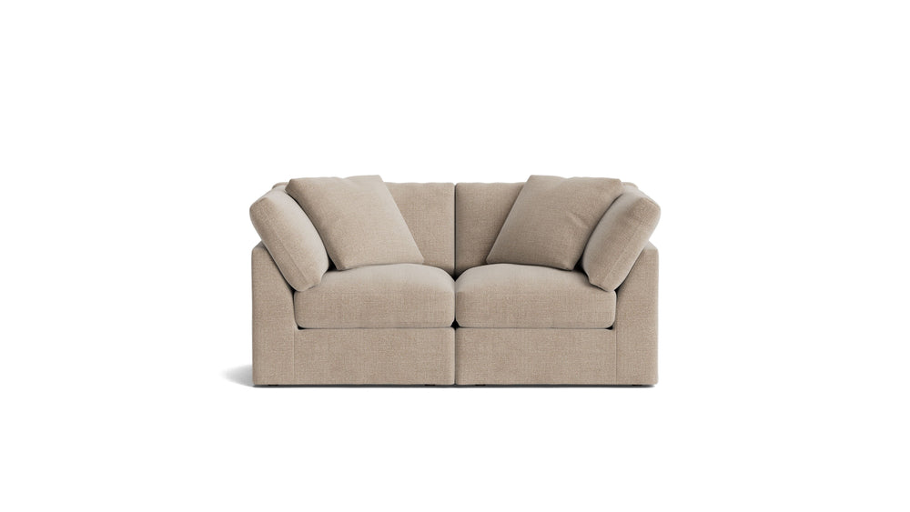 Sofá modular Get Together™ de 2 piezas, estándar, champán