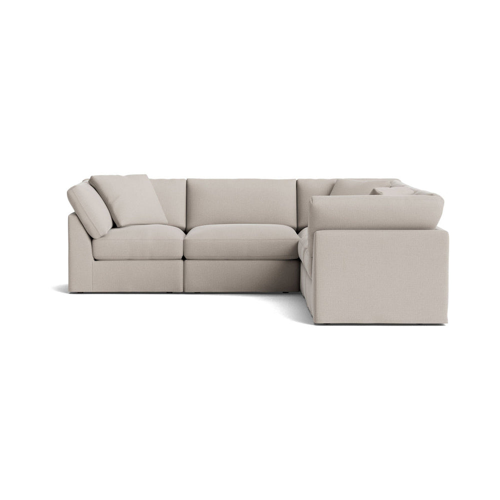 Get Together™ Seccional modular cerrado de 5 piezas, estándar, avena