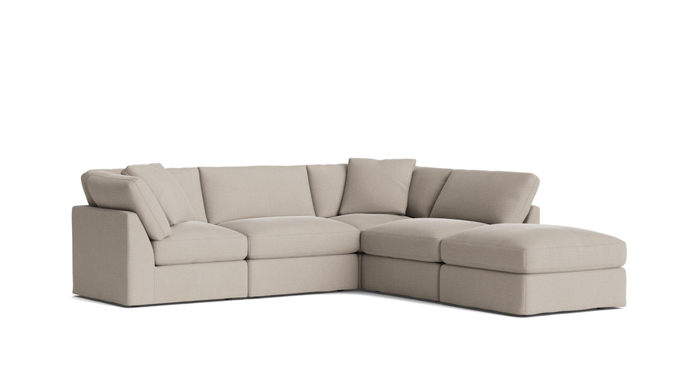 Get Together™ Seccional modular de 5 piezas, estándar, Cove
