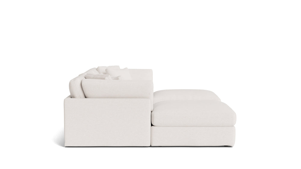Get Together™ Seccional modular en U de 5 piezas, grande, Nomad Snow