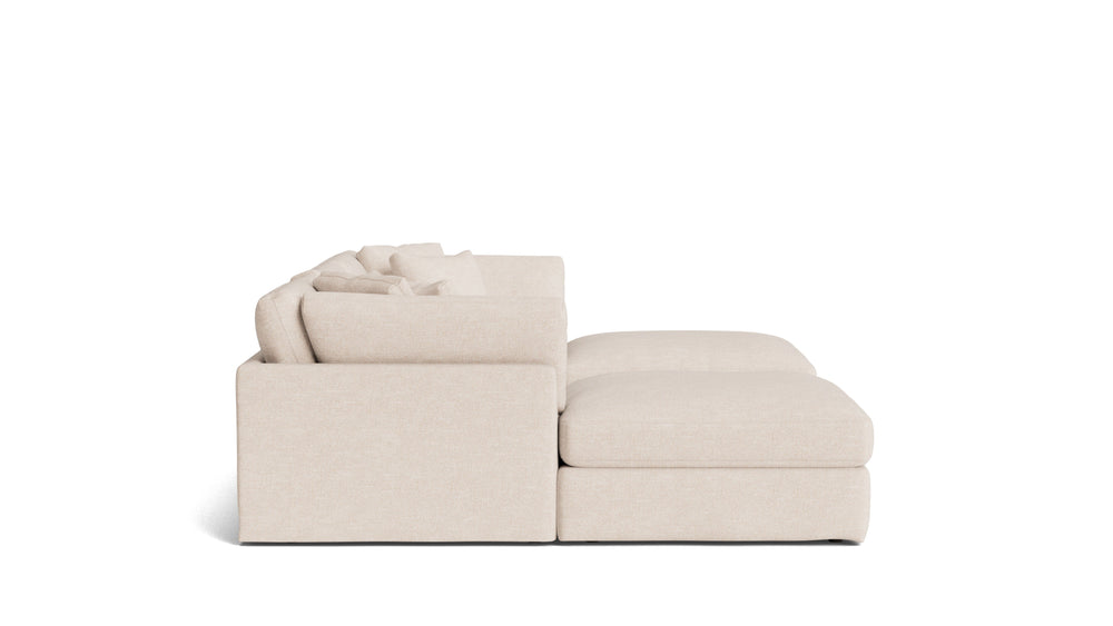Get Together™ Seccional modular en U de 5 piezas, grande, Sunbeam