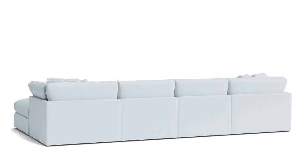 Get Together™ Seccional modular en forma de U de 6 piezas, grande, Cove