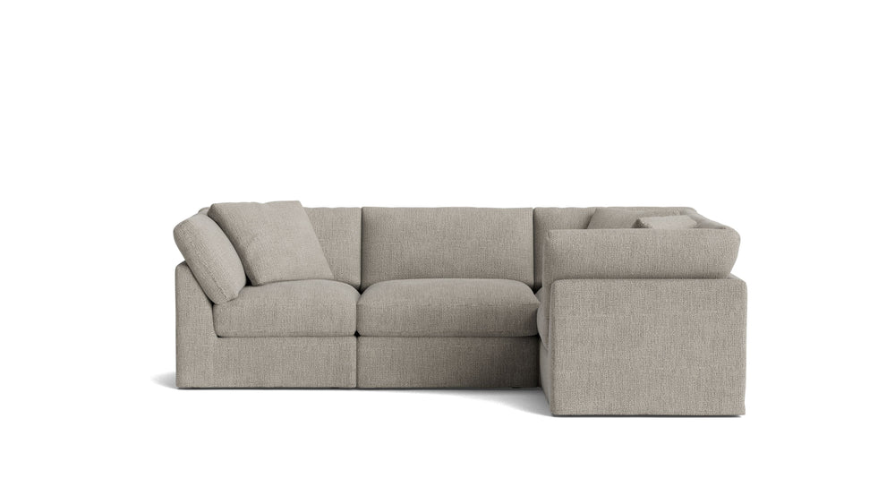 Get Together™ seccional modular de 4 piezas cerrado, estándar, avena