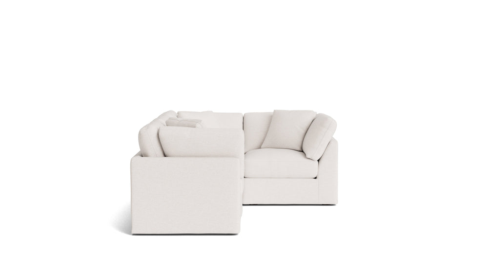 Get Together™ Seccional modular de 4 piezas, cerrado, estándar, Nomad Snow