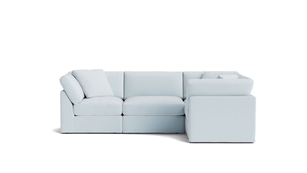 Get Together™ seccional modular de 4 piezas, cerrado, estándar, Cove