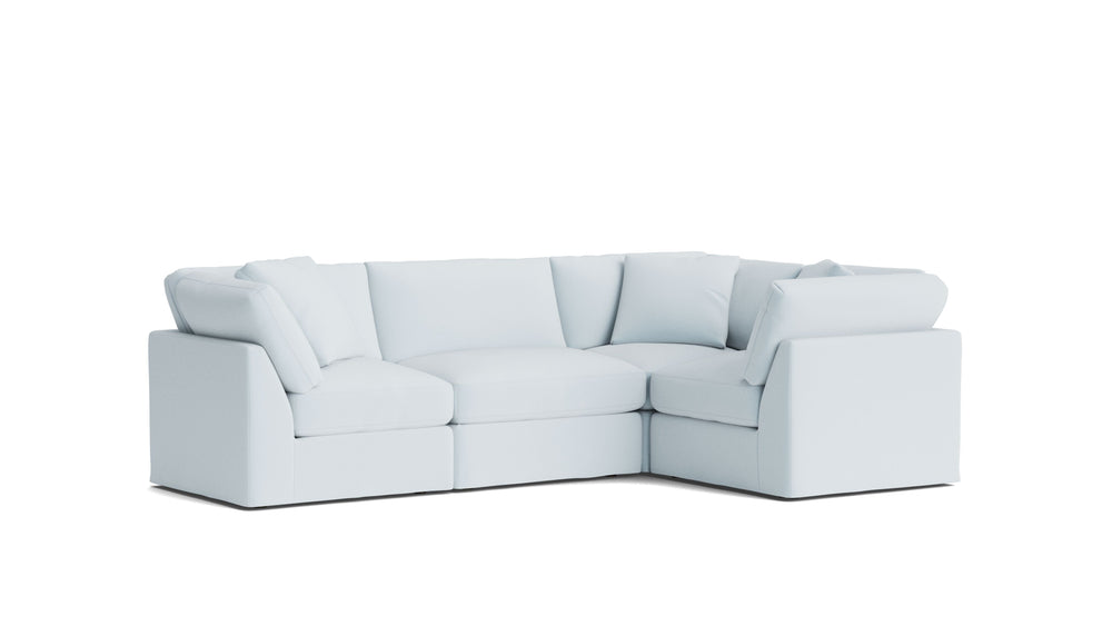 Get Together™ seccional modular de 4 piezas, cerrado, estándar, Cove