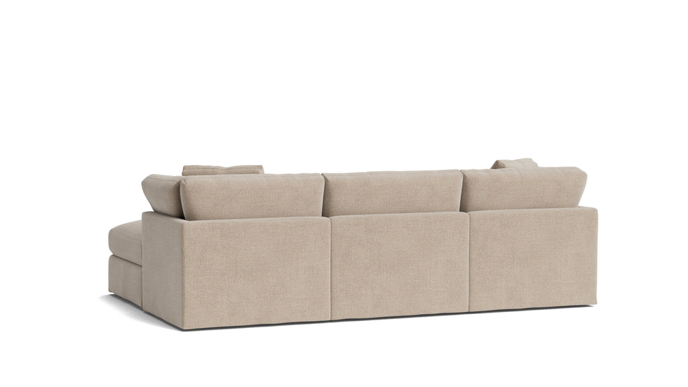 Get Together™ Seccional modular en U de 5 piezas, estándar, champán