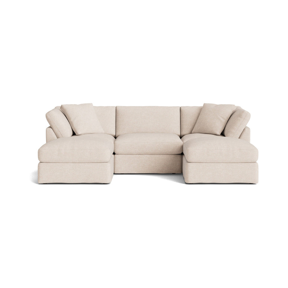 Get Together™ Seccional modular en U de 5 piezas, estándar, Sunbeam