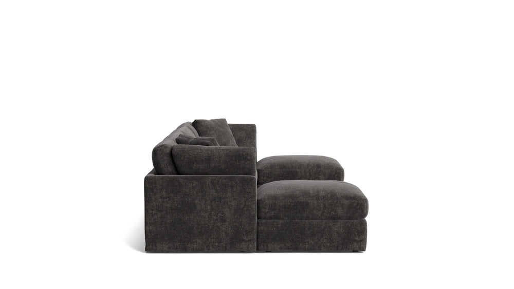 Get Together™ Seccional modular en U de 6 piezas, estándar, Trufa